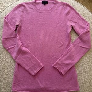 J. Crew cashmere sweater Soft Pink